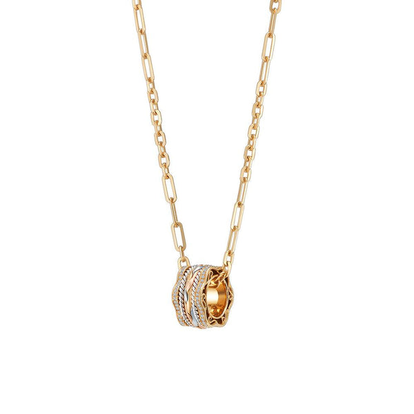 Eterna Weave Collection-PendantPRODUCT DESCRIPTION:
18K Gold Diamond Pendant (Without Chain)
STONE Diamond:
100 stones, 0.25 carat
 
Online prices are for reference only; all prices are based on i