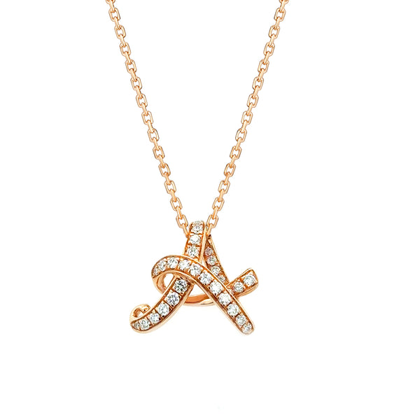 Cursive Alphabet Necklace