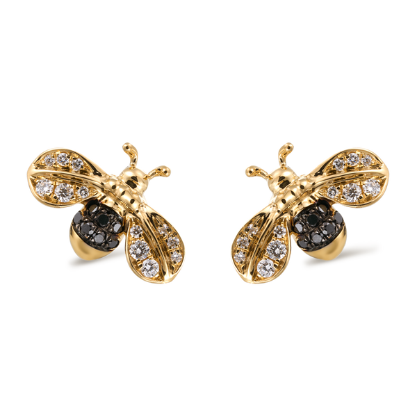 La Natura - Bee Earrings-Small Model