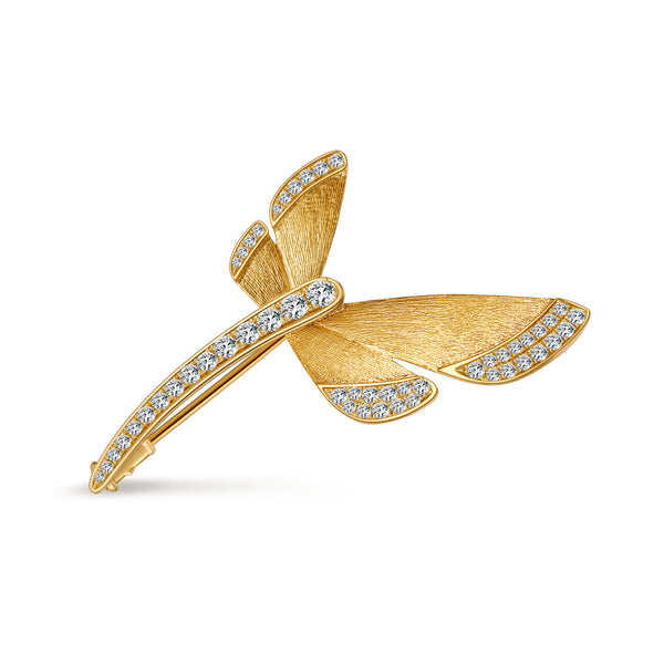 La Natura Dragonfly Brooch