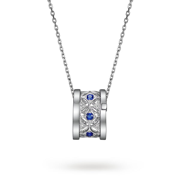 PT950 Platinum Aromatherapy Necklace