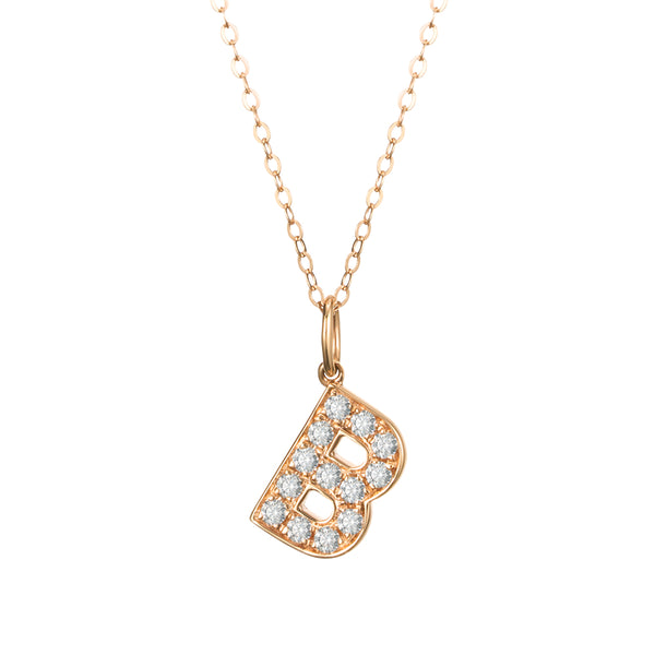 Tiny Alphabet Necklace