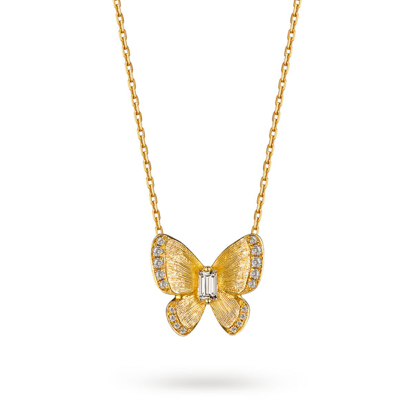 Verde x HKBCF-Butterfly Rhythm Necklace