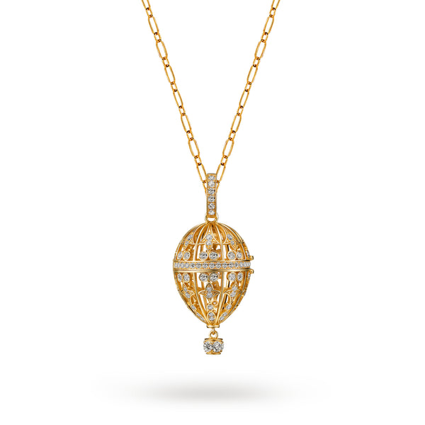 Aromatherapy Necklace – Hot Air Balloon