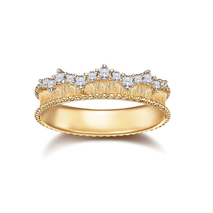 Vintage Collection -RingPRODUCT DESCRIPTION:
STONE Diamond: 15 stones, 0.27 carat
Online prices are for reference only; all prices are based on in-store prices.
Please note that each VERDE 