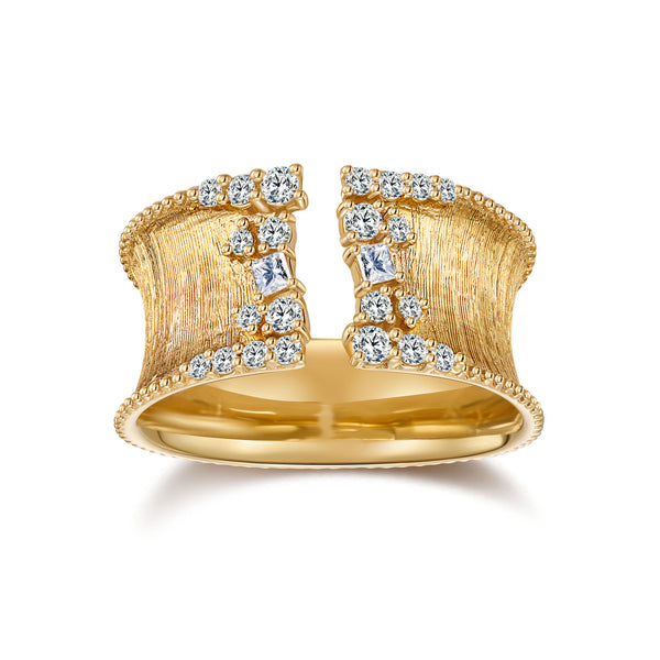 Vintage Open Wide - Ring