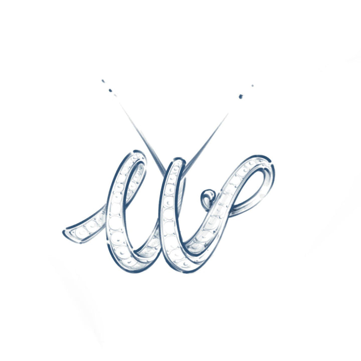 Cursive Alphabet NecklacePRODUCT DESCRIPTION:


18K Gold Diamond Necklace


Please note that each VERDE creation is handcrafted. As a result, carat weight and stone quantities may differ sli